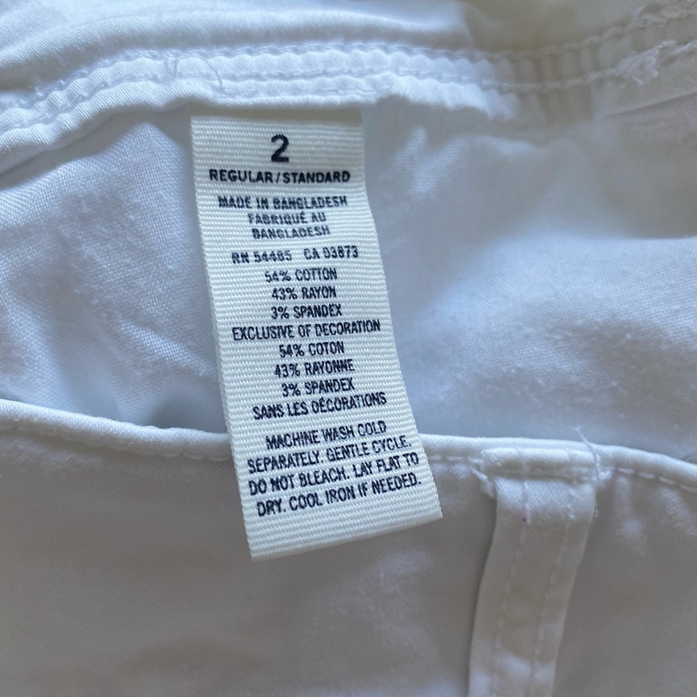 🚫SOLD🚫 AEO white Jeans - Picture 5 of 6